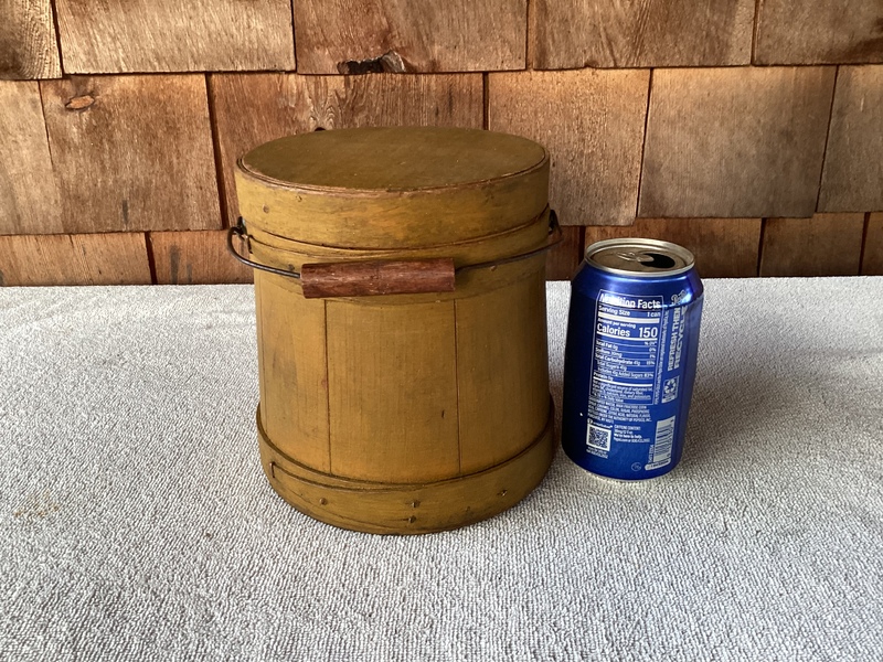 Small Firkin Mustard Paint 6 3/4”