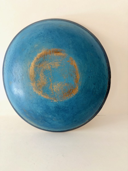 Antique Decorated New England Country Bowl.