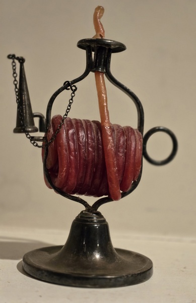 Signed Silverplate WAX JAC 17TH TO 18TH C